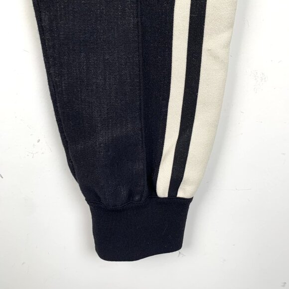 Louis Vuitton Black & White Logo Drawstring Silk-Blend Sport Pants Size L - Picture 5 of 8